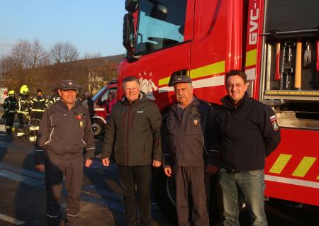 Prispetje nove avtocisterne PGD Cerknica 09 FOTO LJUBO VUKELIČ